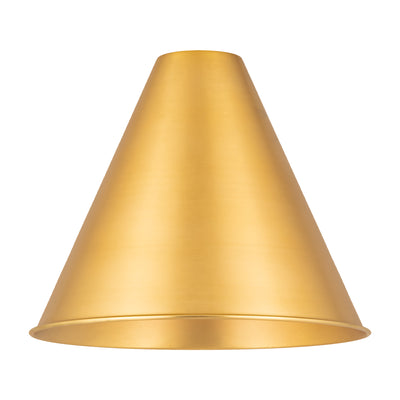 Ballston Metal Shade Antique Brass Steel