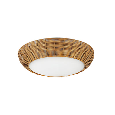 Merida 14-in Steel Flush Mount