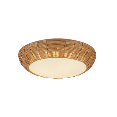 Merida 14-in Steel Flush Mount