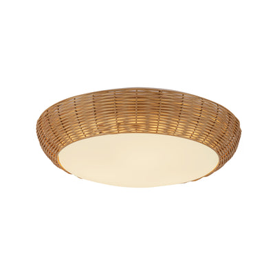 Merida 17-in Steel Flush Mount