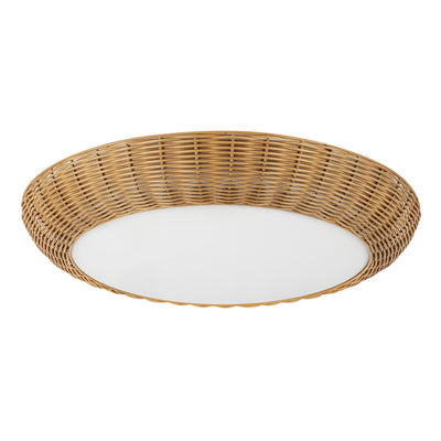 Merida 21-in Steel Flush Mount