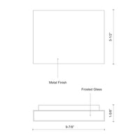 Mica 10-in Steel Wall Light