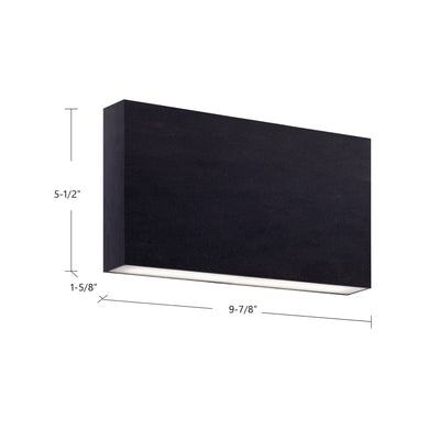 Mica 10-in Steel Brushed Gold Wall Light