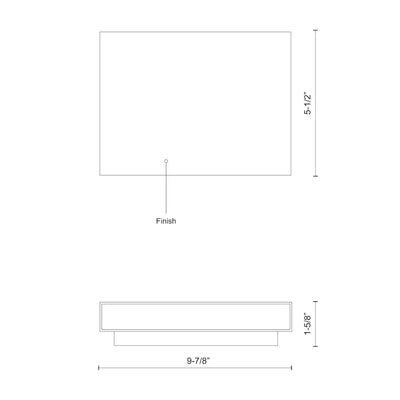 Mica 10-in Steel Brushed Gold Wall Light