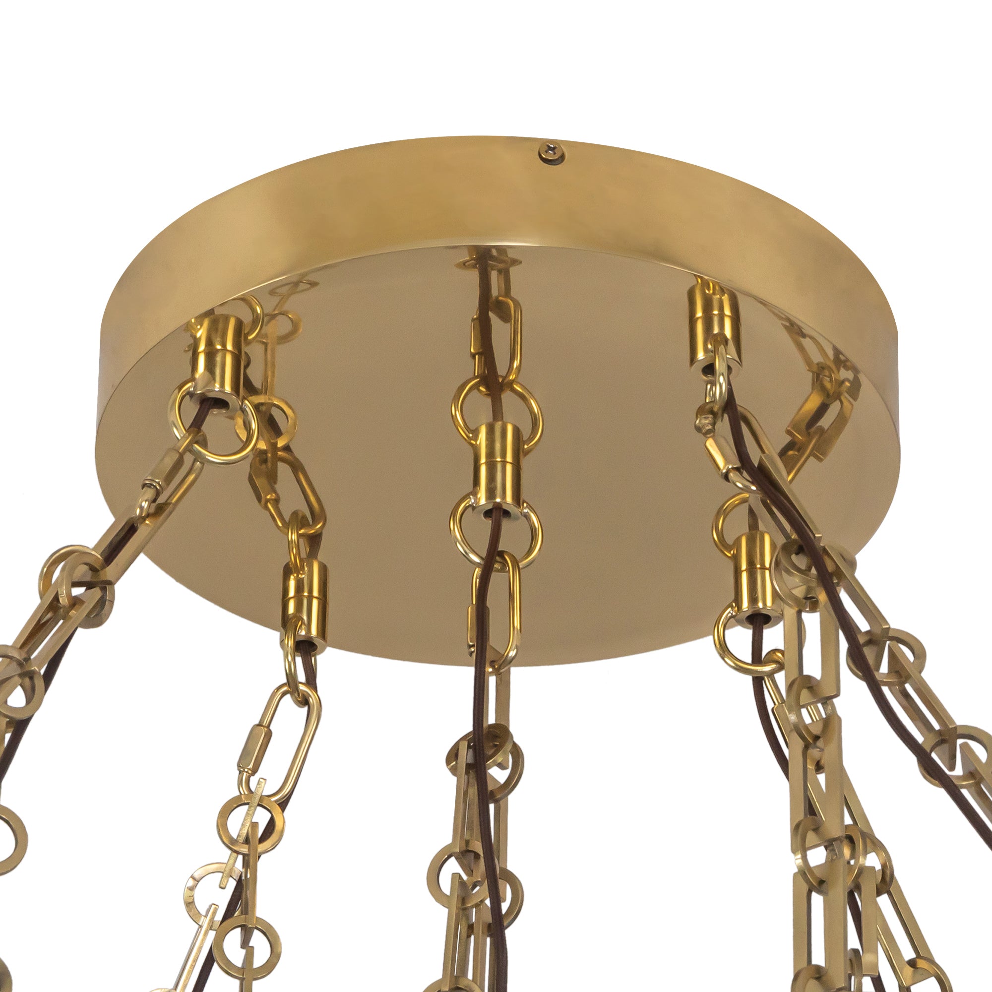 Mineral 5-Light Steel Chandelier