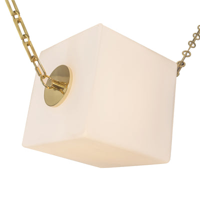 Mineral 5-Light Steel Chandelier