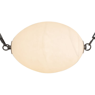 Mineral 5-Light Steel Chandelier