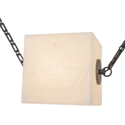 Mineral 5-Light Steel Chandelier