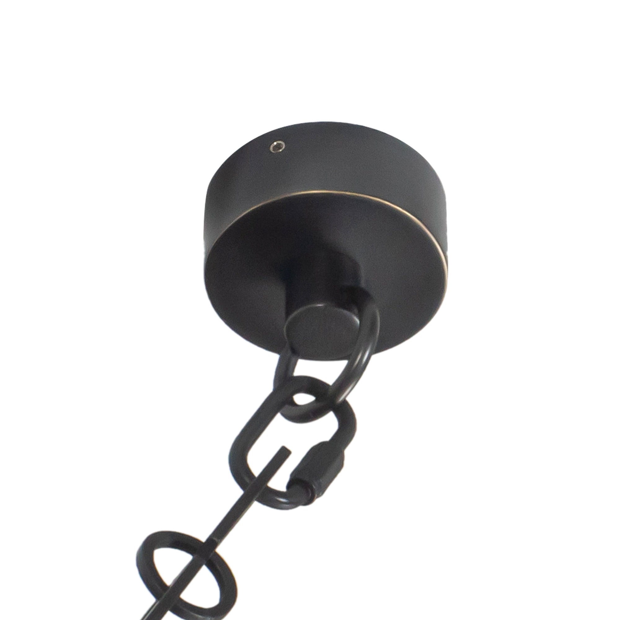 Mineral 5-Light Steel Chandelier