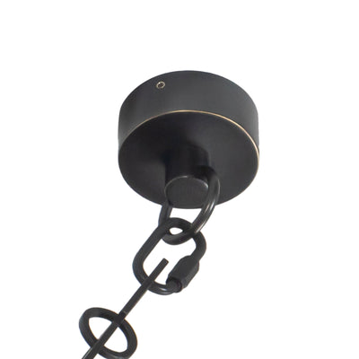 Mineral 5-Light Steel Chandelier