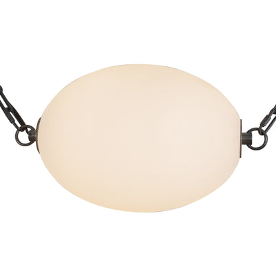 Mineral 5-Light Steel Chandelier