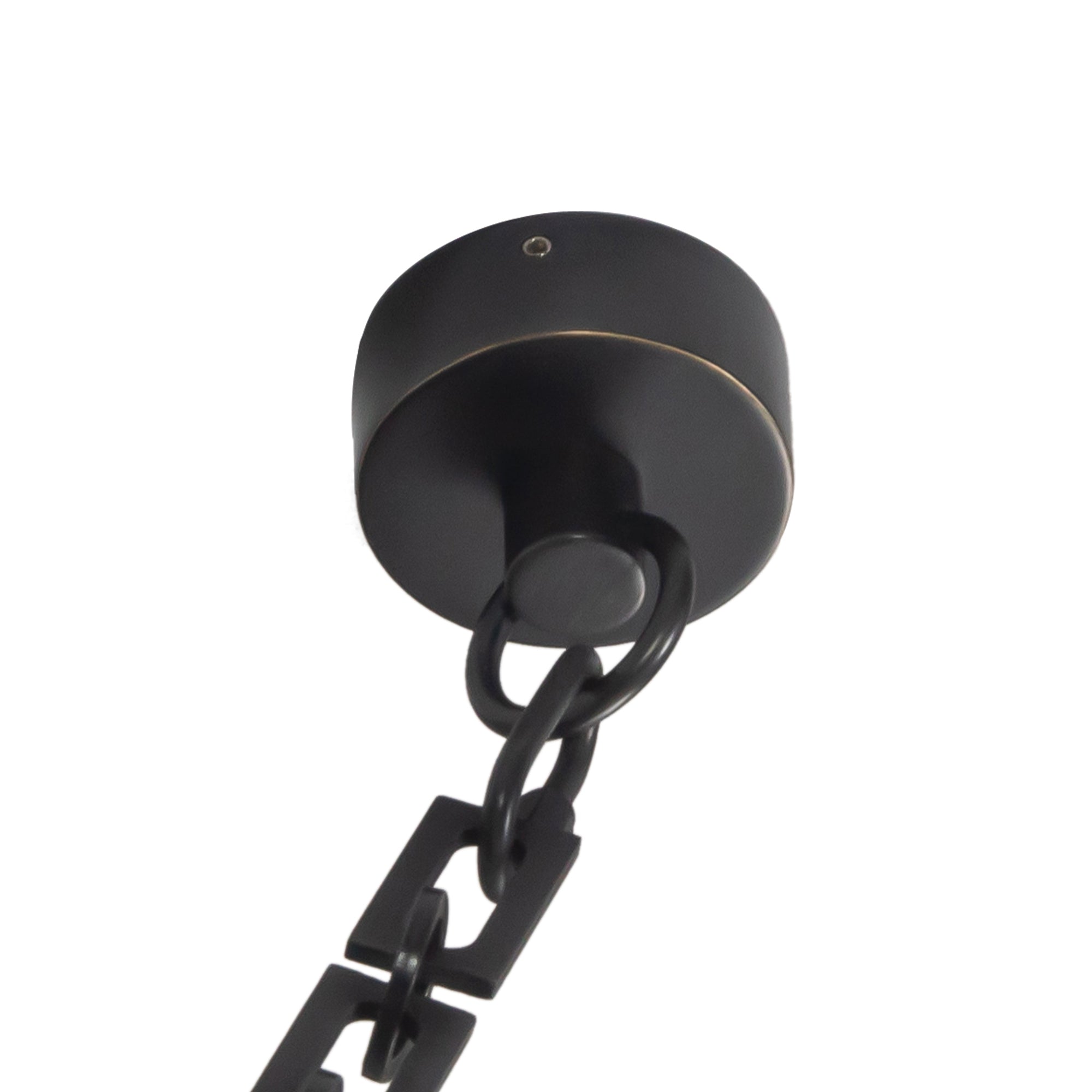 Mineral 5-Light Steel Chandelier