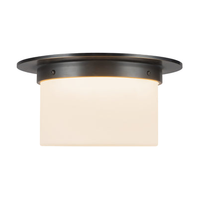 Mineral 11-in Brass Flush Mount