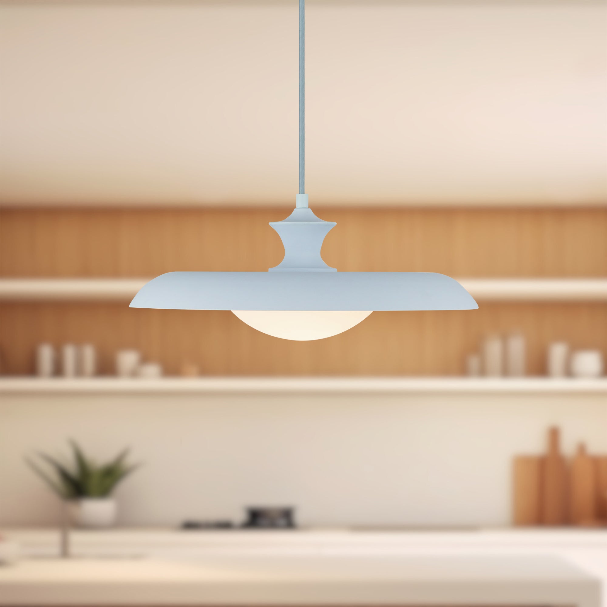 Minori 15-in Steel Pendant