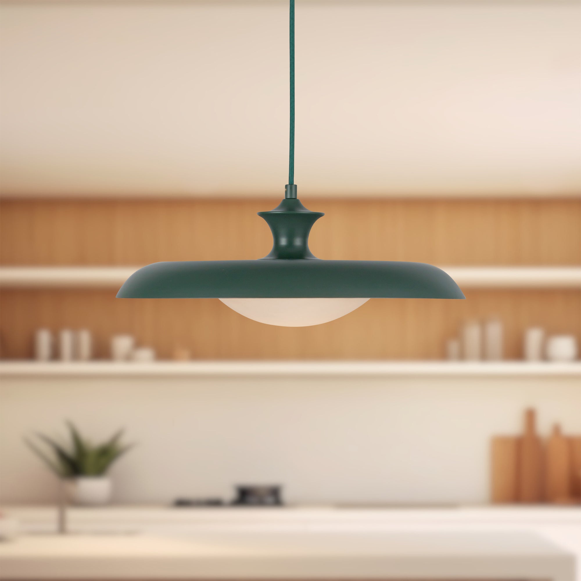 Minori 15-in Steel Pendant