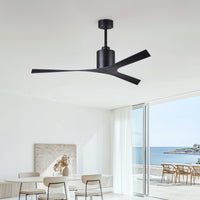 56-Inch Molly 3-Blade Ceiling Fan Without Light kit
