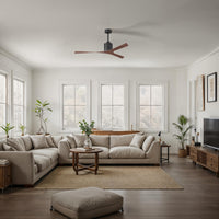 56-Inch Molly 3-Blade Ceiling Fan Without Light kit