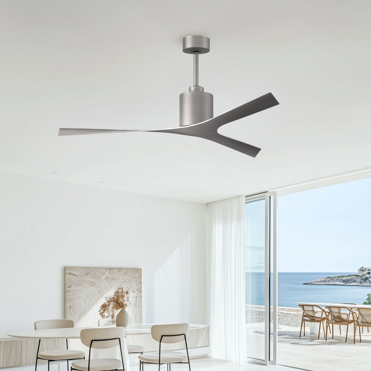 56-Inch Molly 3-Blade Ceiling Fan Without Light kit