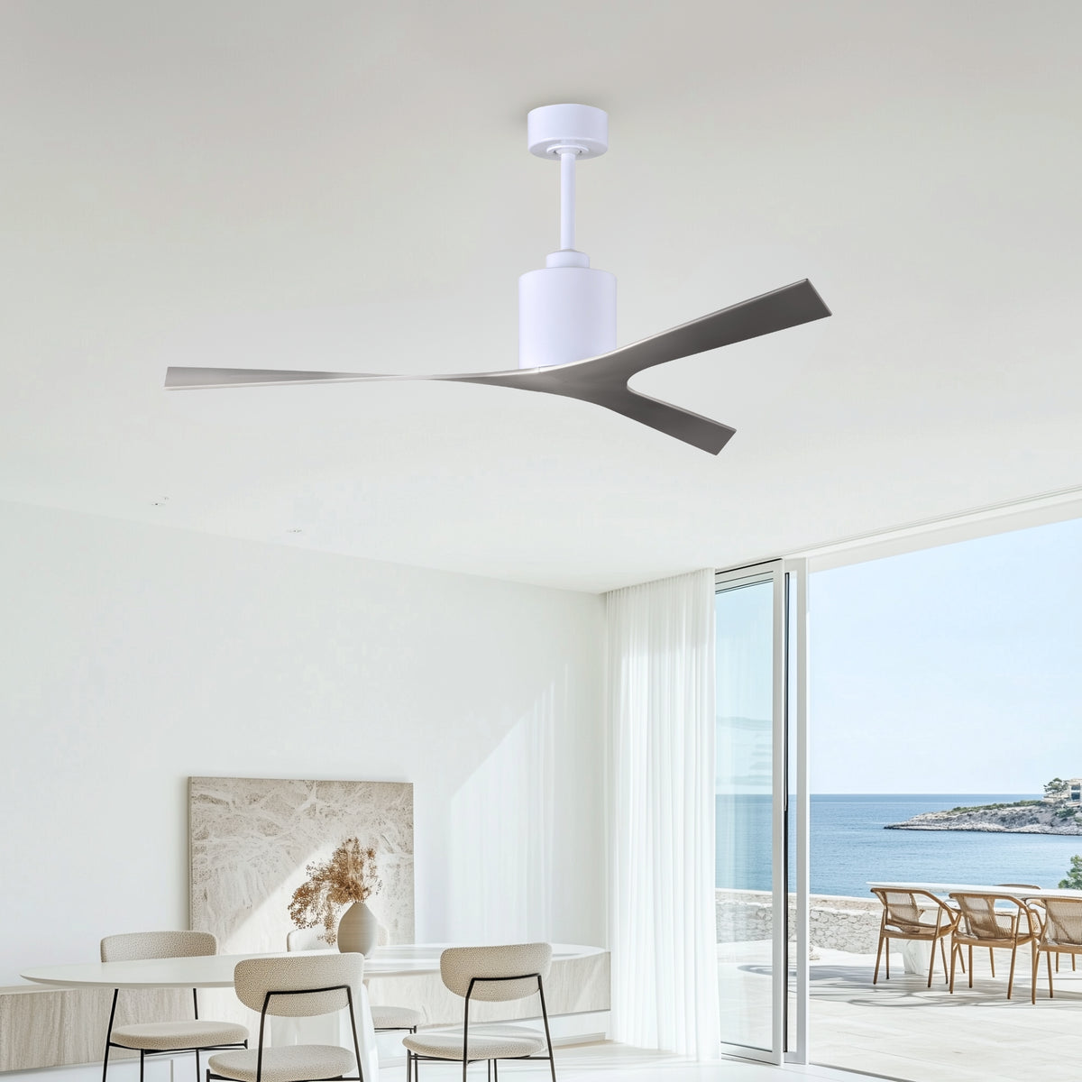 56-Inch Molly 3-Blade Ceiling Fan Without Light kit