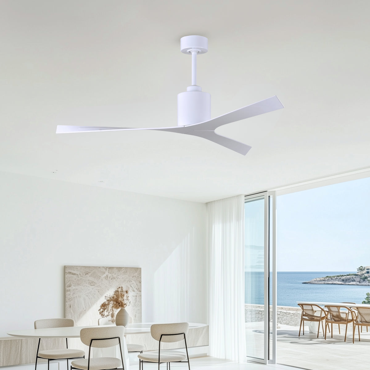 56-Inch Molly 3-Blade Ceiling Fan Without Light kit