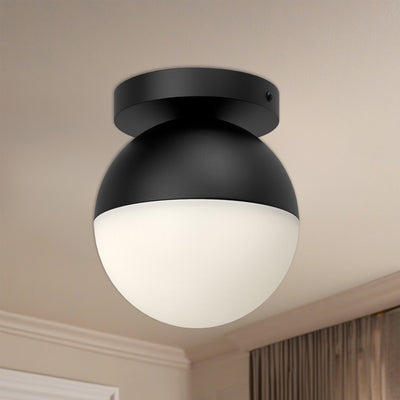 Monae 6-in Aluminum Flush Mount