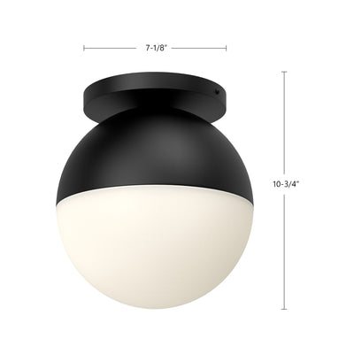 Monae 10-in Aluminum Flush Mount