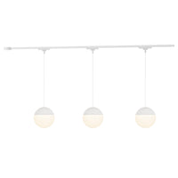 Monae 38-in Aluminum Trilo Track Pendant