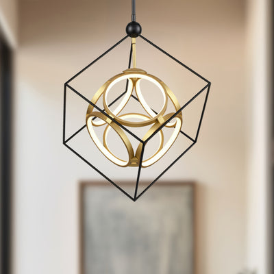 Monza 20-in Aluminum Chandelier