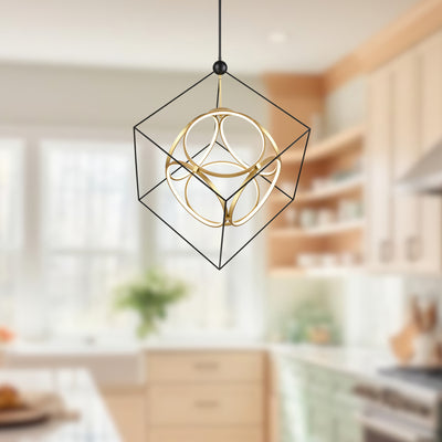 Monza 34-in Aluminum Chandelier