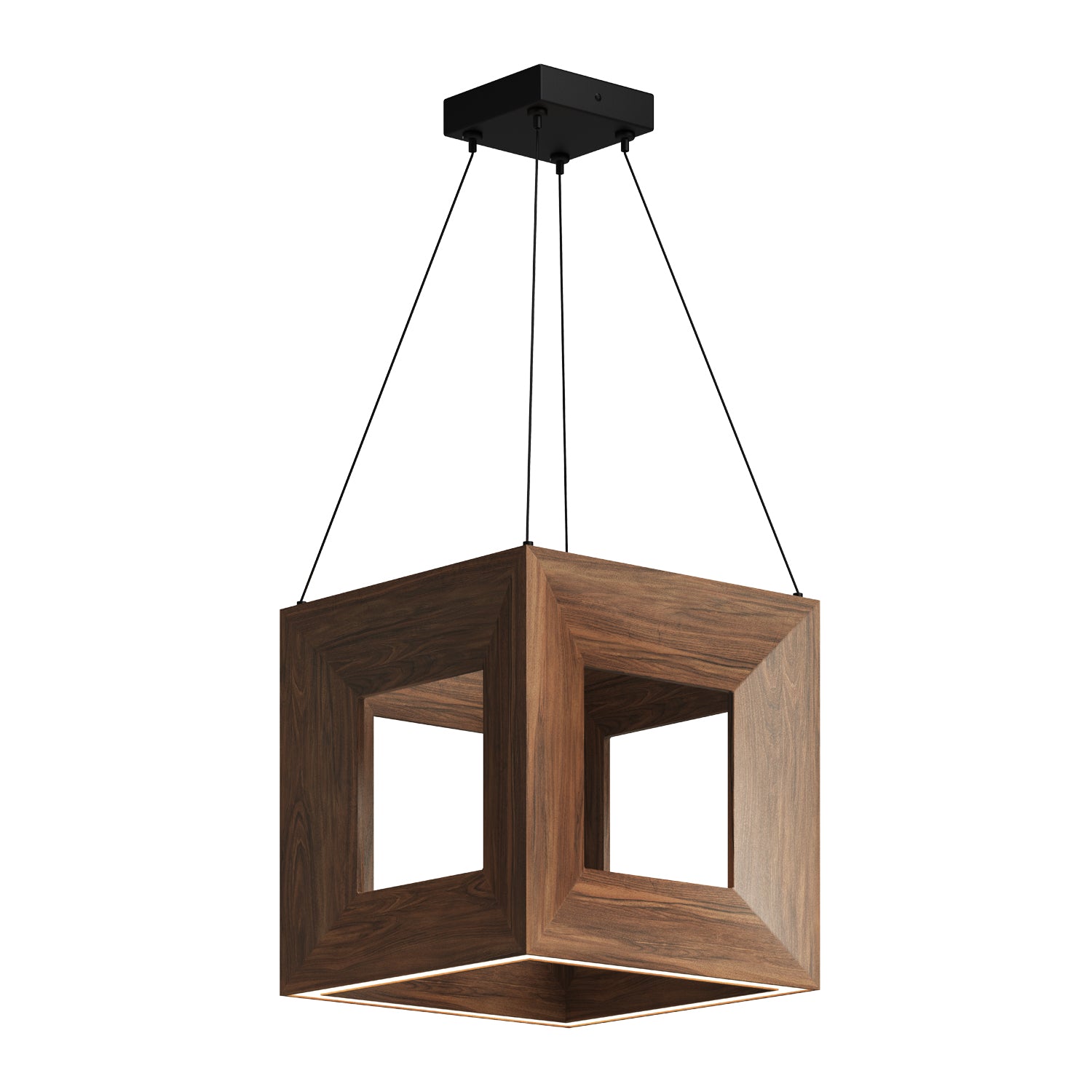 Morina 12-in Dimmable LED Geometric Pendant