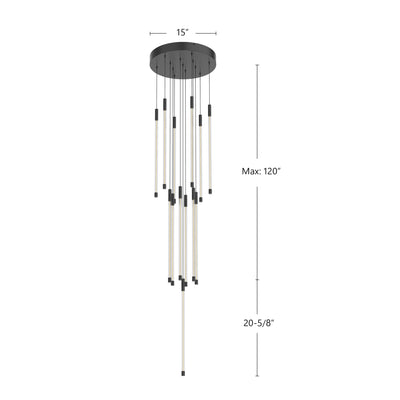 Motif 21-in 13 Light Dimmable LED Multi