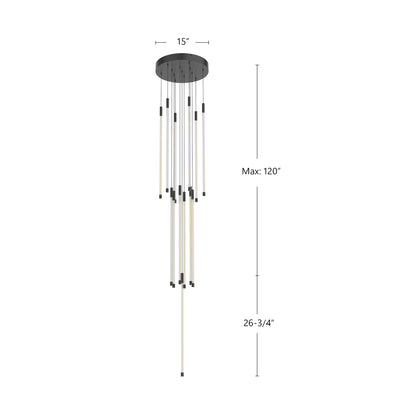 Motif 27-in 13 Light Dimmable LED Multi