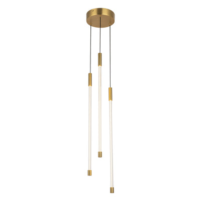 Motif 21-in Dimmable LED Multi-Light Pendant