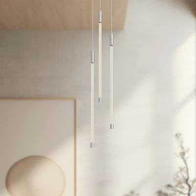 Motif 21-in Dimmable LED Multi-Light Pendant