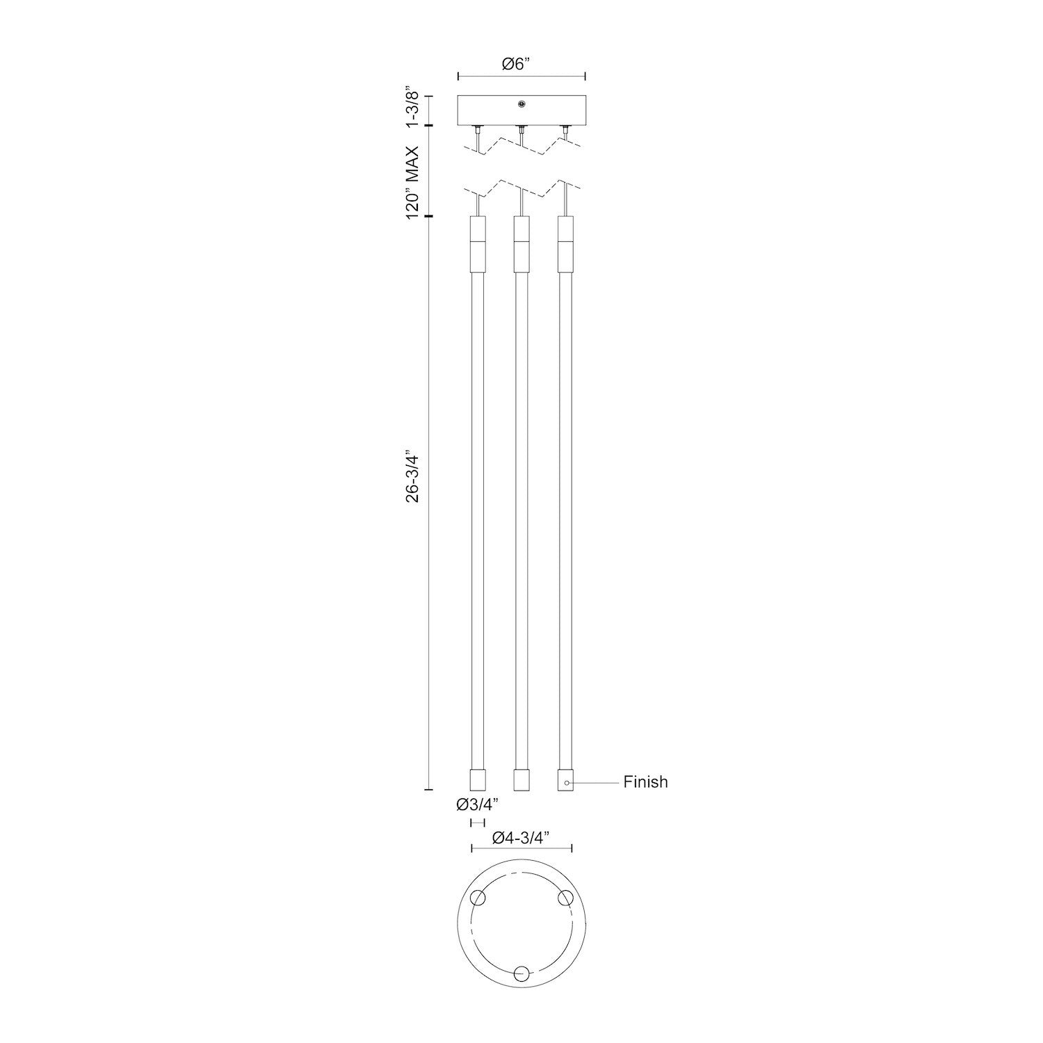 Motif 27-in 3 Light Dimmable LED Multi