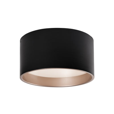 Mousinni 14-in Steel Flush Mount