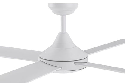 Airlie II 52 Inch White Fan with Remote