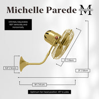 13-Inch Michelle Parede Directional Wall Fan