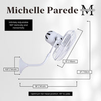 13-Inch Michelle Parede Directional Wall Fan
