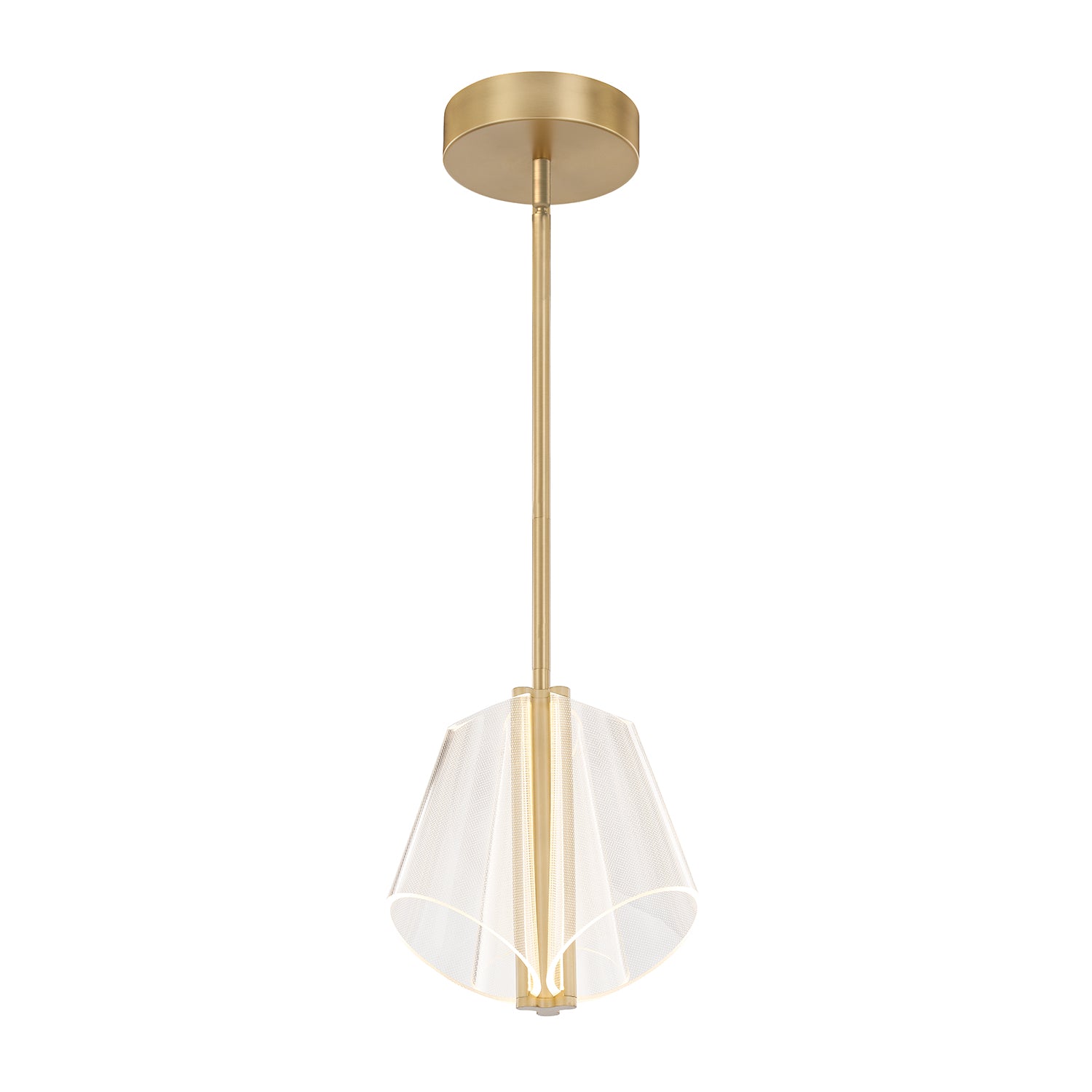 Mulberry 11-in Aluminum Pendant