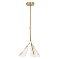 Mulberry 22-in Aluminum Pendant