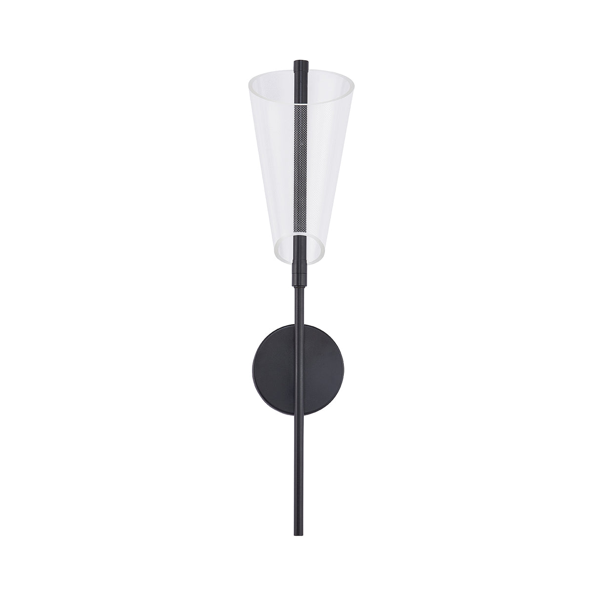 Mulberry 24-in Aluminum Acrylic Wall Sconce