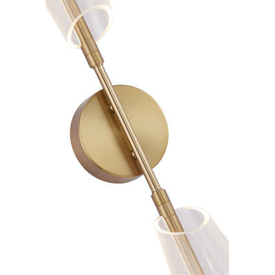 Mulberry 29-in Aluminum Acrylic Wall Sconce