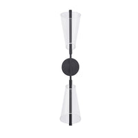Mulberry 29-in Aluminum Acrylic Wall Sconce