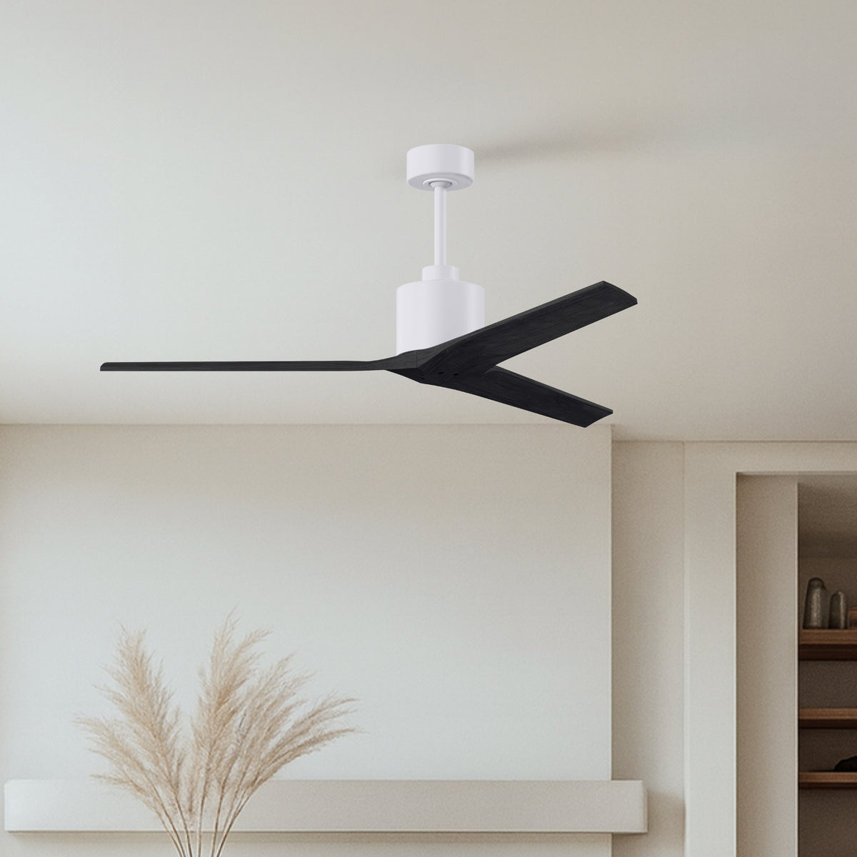 Mollywood 3-Blade Ceiling Fan Without Light Kit