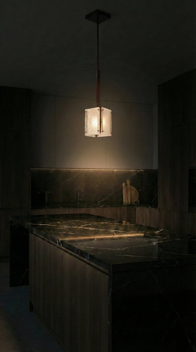 Assunta 1 Light Black Pendant
