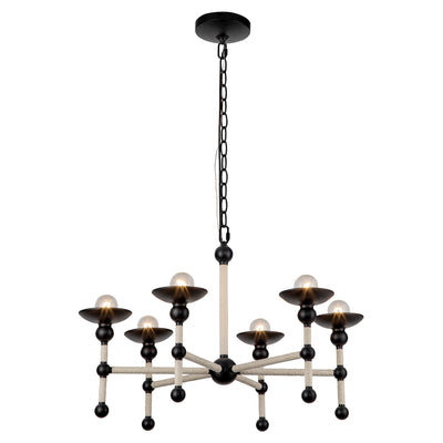 Nadine 25-in Steel Chandelier
