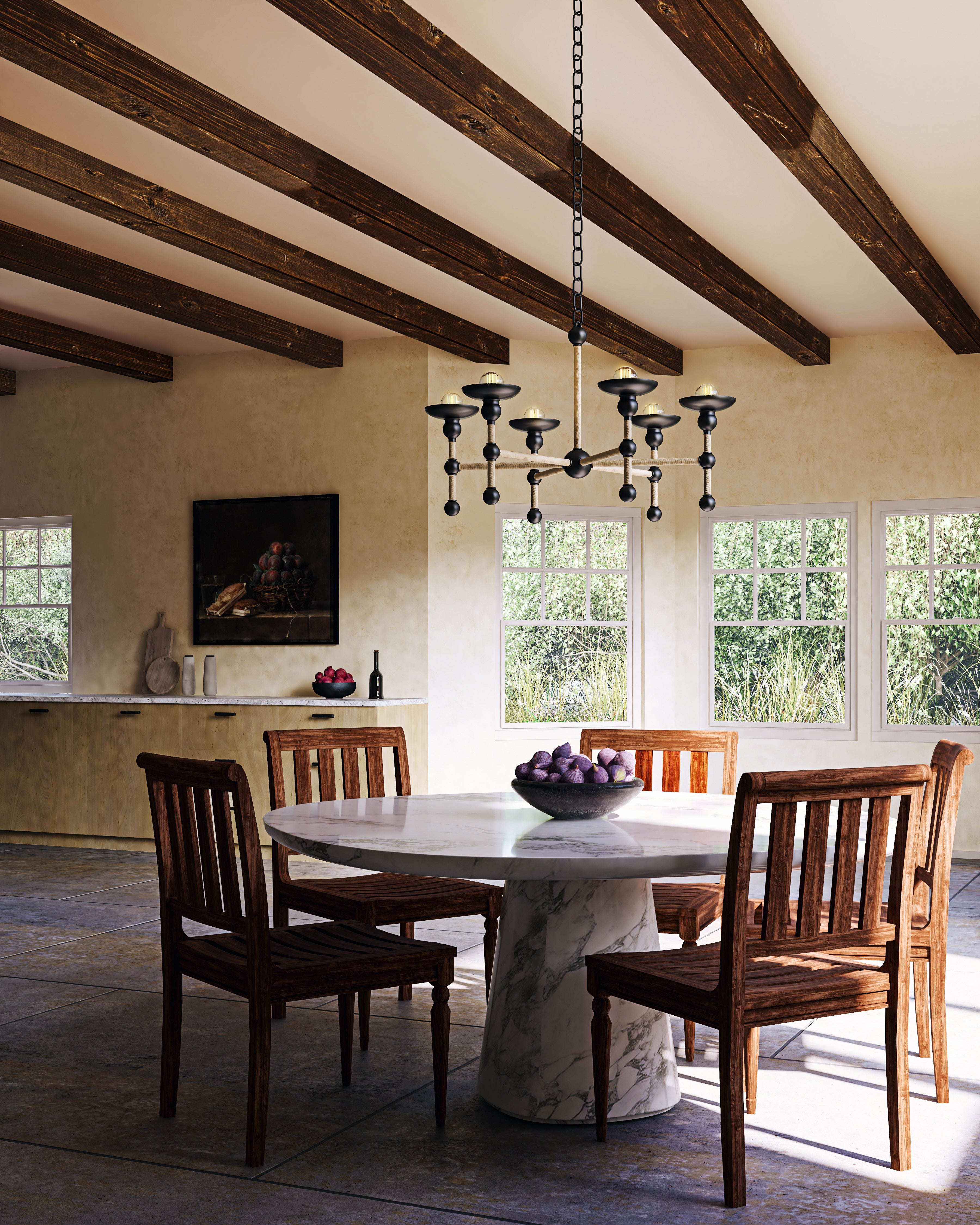 Nadine 25-in Steel Chandelier