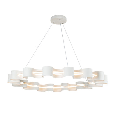 Nami 32-in Steel Chandelier