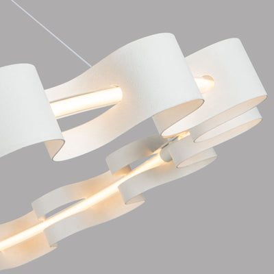 Nami 32-in Steel Chandelier